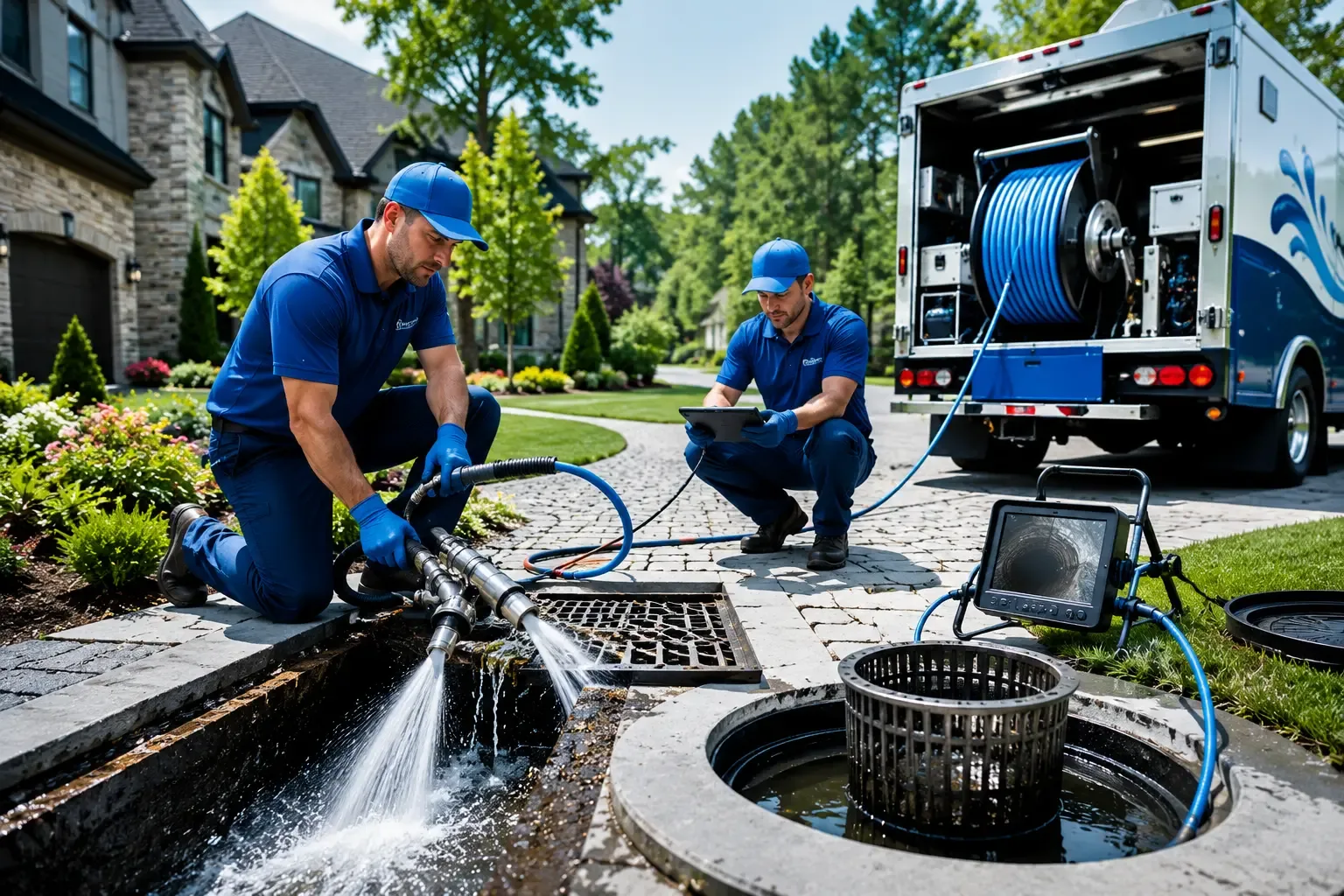 Local outdoor drain cleaning professionals in Burlington, KY