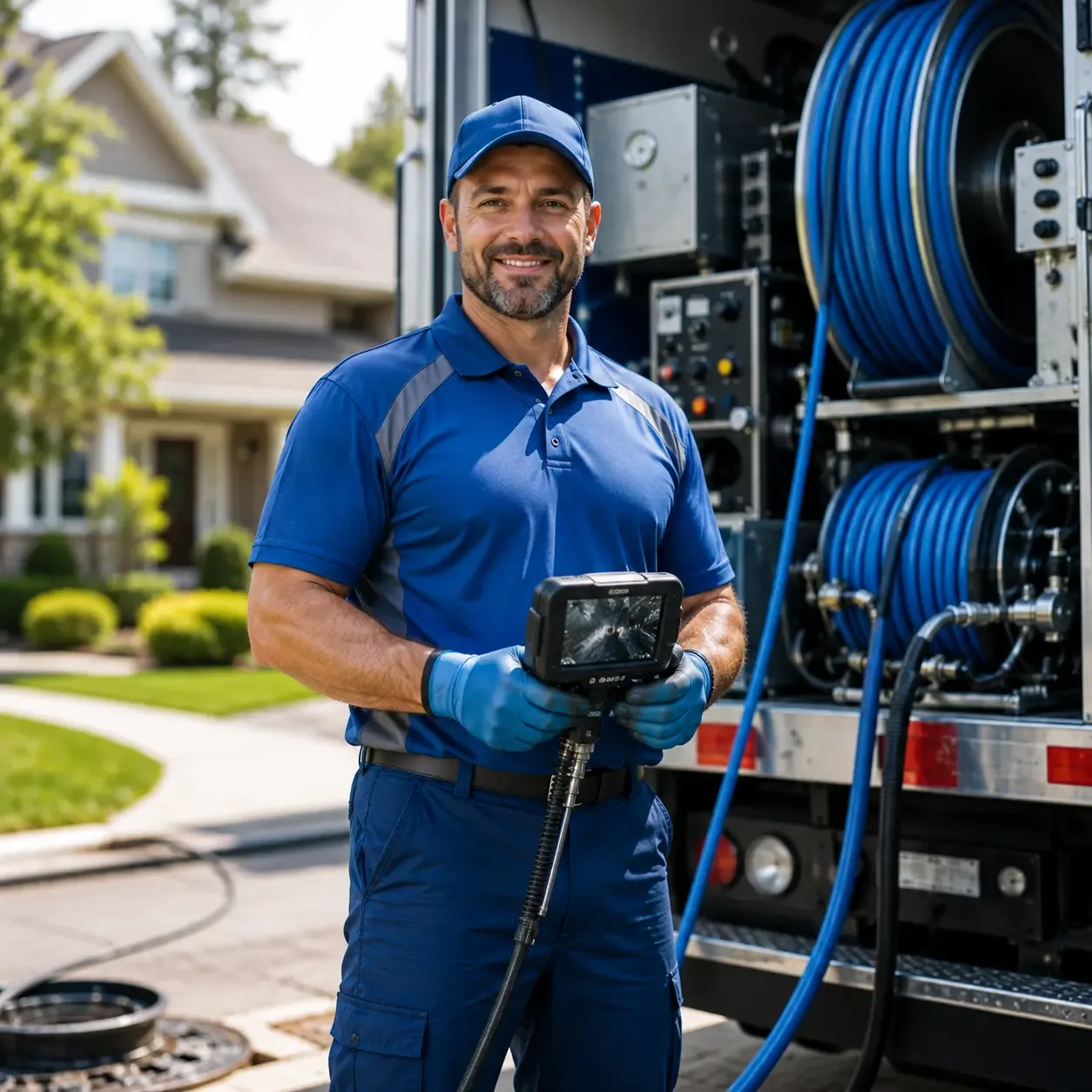 Local outdoor drain cleaning specialists in Burlington, KY